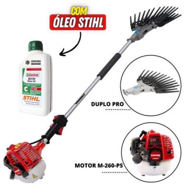 Imagem de Derriçadeira á Gasolina 2T Kawashima Braço de 110cm e Mãozinha de Garr