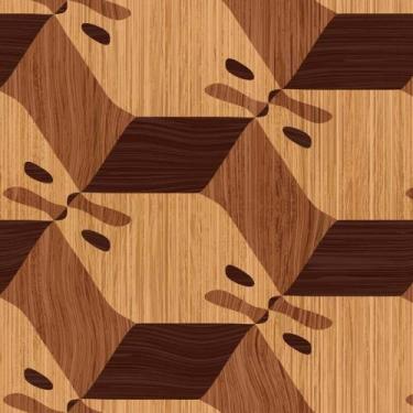 Imagem de PAPEL DE PAREDE DECORATIVO 3D MADEIRA (folha de 300x90 cm) - ATITUDE S