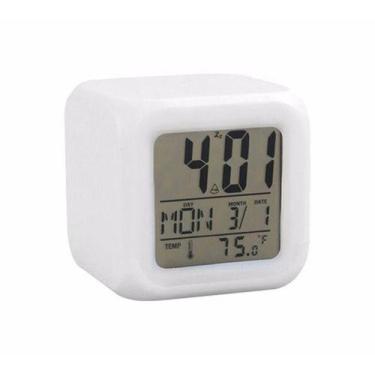 Imagem de 10 Relógios Digital Cubo Muda De Cor 7x - Ns