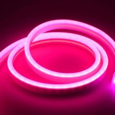 Imagem de Mangueira De Led Flexivel Neon 10 metros + Conector - k1mstore, rosa, 