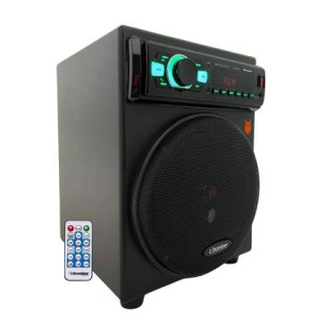 Imagem de caixinha de som bluetooth com controle remoto Awdium Aw 260one bivolt 