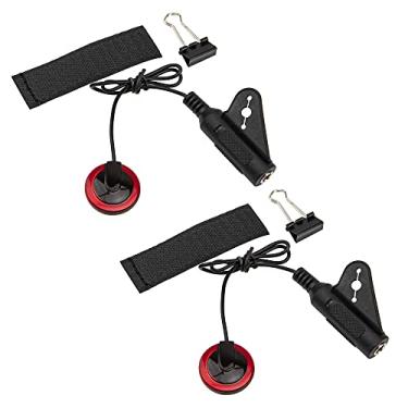 Imagem de Captadores de microfone Yootones Piezo Contact para instrumento autoadesivo, compatível com guitarra, violino, viola, violoncelo, banjo, ukulele, bandolim e mais