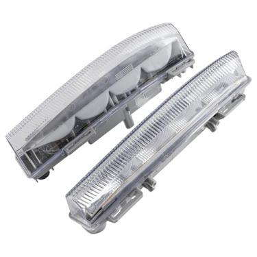 Imagem de Carbhub Faróis de neblina de LED para circulação diurna compatíveis com Mercedes Benz W204 S204 C230 C250 C300 C350 W212 E350 E400 E550 E63AMG R172 SLK250 SLK350 SLK55AMG 2007-2007-2007-2007-2007 014