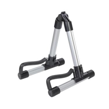 Imagem de YIJU Suporte de alumínio para ukulele, suporte para instrumento musical, suporte compacto antiderrapante para guitarra elétrica, suporte para violoncelos,