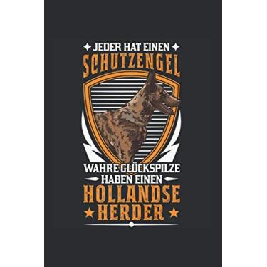 Imagem de Hollandse Herder Notizbuch: Hollandse Herder Spruch Holländischer Schäferhund / 6x9 Zoll / 120 linierte Seiten Seiten