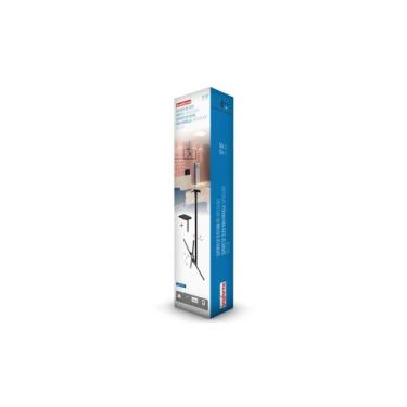 Imagem de suporte TV LCD brasforma 10 a 55 teto preto 150