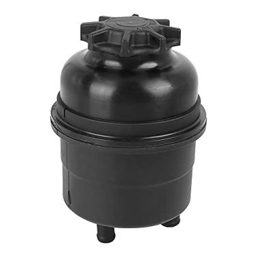 Imagem de X AUTOHAUX Garrafa preta para reservatório de fluido de direção hidráulica com tampa de vedação adequada para BMW Série 3 5 E30 E36 E46 E39 Z3 32411097164 Tanque reservatório de fluido de bomba de
