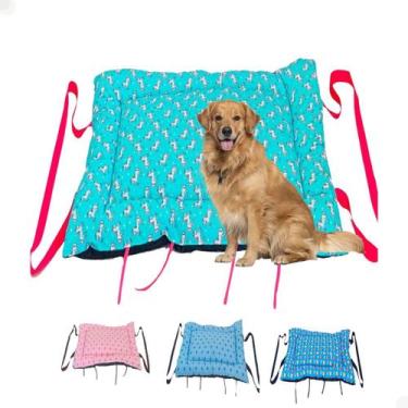 Imagem de Colchonete Bolsa Pet 2 em 1 Impermeavel Hanna Cachorro Gato - Confortp