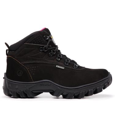 Imagem de Bota Adventure Couro Feminina para Trabalho Bico Resistente