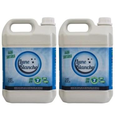 Imagem de Kit 2X Água Sanitária 5L Com Cloro Ativo RC Lune Blanche 10L