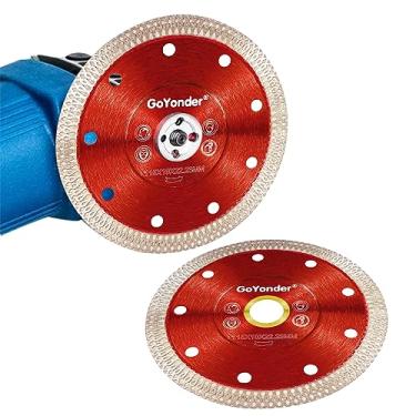 Imagem de GoYonder Lâmina de serra de diamante super fina de 11,5 cm para cortar azulejos de porcelana, cerâmica de mármore de granito
