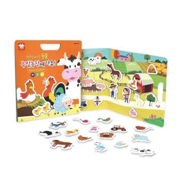 Imagem de Quadro Magnético Fazendinha Diversão Educativa