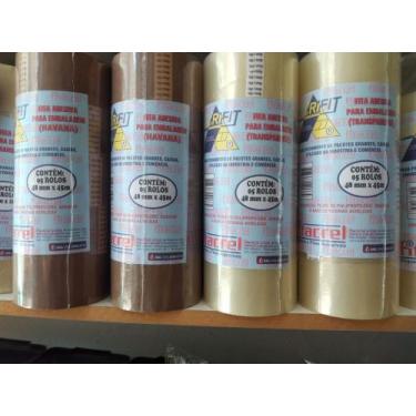 Imagem de Fita adesiva 48 x 45mm - marrom ou transparente acrifit