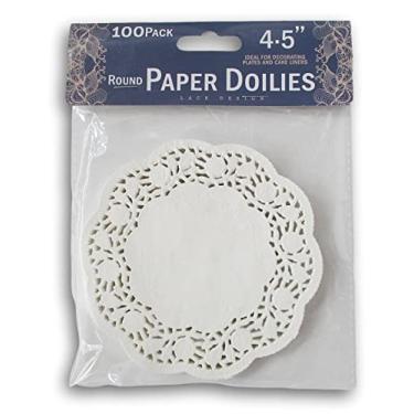 Imagem de Doilies de papel redondos - 11 cm de diâmetro - 100 unidades
