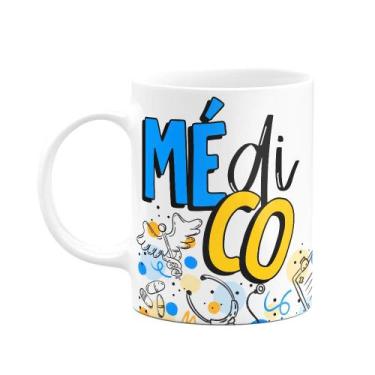 Imagem de Caneca profissões - Médico - 325ml branca - JPS INFO