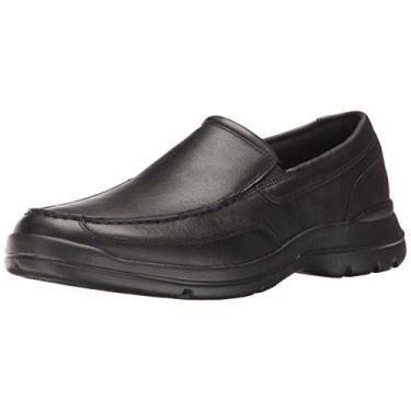 Imagem de Rockport Sapato masculino sem cadarço, Preto, 11.5 Wide