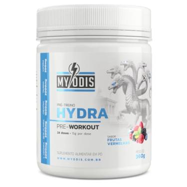 Imagem de Pré Treino Hydra Pre Workout Suplemento Em Pó 360g 24 Doses Frutas Vermelhas