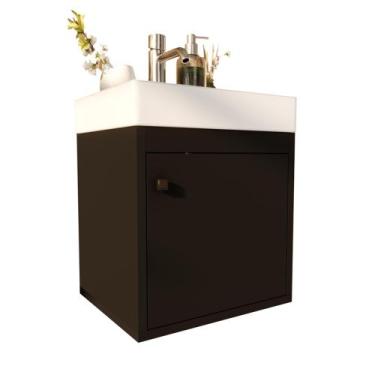 Imagem de Gabinete Supenso Armario Para Banheiro Lavatorio (Sem Cuba) - OFERTAMO