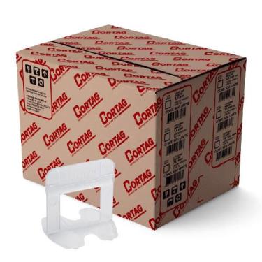 Imagem de Espaçador Nivelador de Pisos Smart 1,5mm 500 Unidades (62408) - Cortag
