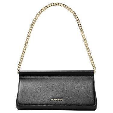 Imagem de Michael Kors Carmine Medium Clutch, Ferragens douradas/pretas, One Size