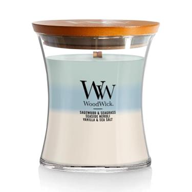 Imagem de WoodWick Vela de ampulheta média, trilogia Oceanic, 275 g
