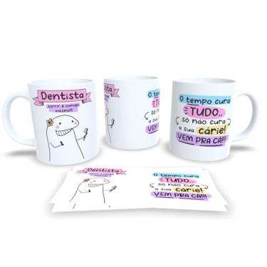Imagem de Caneca Personalizada Profissões Com Frases Engraçadas, Divertidas e Deboche 7 (Dentista)