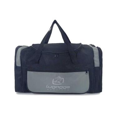 Imagem de Sacola Bolsa Mala mao bordo Viagem academia Média cinza - Lugagge