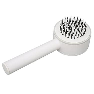 Imagem de Escova de cabelo, com cabeça de massagem macia 20,2 x 8 cm escova de cabelo desembaraçante para cabelos cacheados e lisos