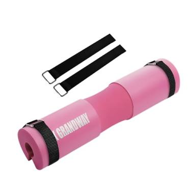 Imagem de Almofada de agachamento avançado - Almofada de barra para impulsos no quadril, agachamentos e pulmões - Almofada de apoio para barra de agachamento de pescoço e ombro Espuma para conforto extra