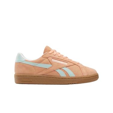 Imagem de Reebok Tênis feminino Club C Grounds UK, Sunkissed Orange/Glitched Aqua/Giz, 36