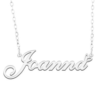 Imagem de A168A Colar de nome personalizado personalizado personalizado colar de nome banhado para mãe filha amizade feminino dia dos namorados aniversário de Natal ano novo, Metal, Sem pedras preciosas