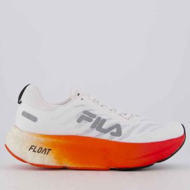 Imagem de Tênis Fila Float Maxxi 2 Branco e Laranja, 38
