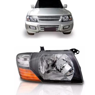 Imagem de Farol Pajero Full 2001 A 2002 Mascara Negra - DEPO, Direito