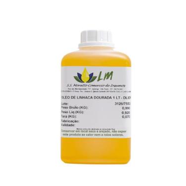Imagem de Óleo De Linhaça Dourada Vegetal Natural Distriol 1l