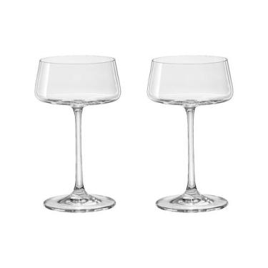 Imagem de Taça de Cristal Bohemia Para Coquetel 220 ml Xtra 2 Peças - Bohemia Cr