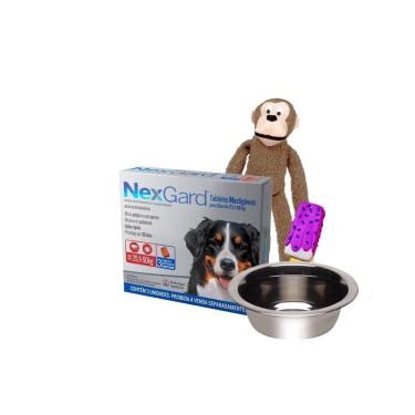 Imagem de Nexgard Antipulgas E Carrapatos Caes 25,1 A 50kg C/3 Comprimidos + Brinde