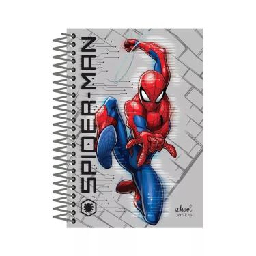 Imagem de Caderno Universitário Homem-Aranha Teia 10 Matérias Office Basics