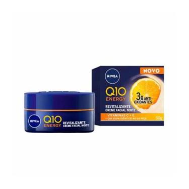 Imagem de Cr Nivea Q10 Energy 50G 3X Antioxidantes Noite - Beiersdorf
