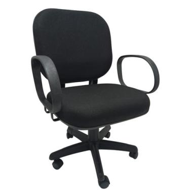 Imagem de Cadeira Giga Obeso Giratória Tecido - Até 160kg - DVL OFFICE