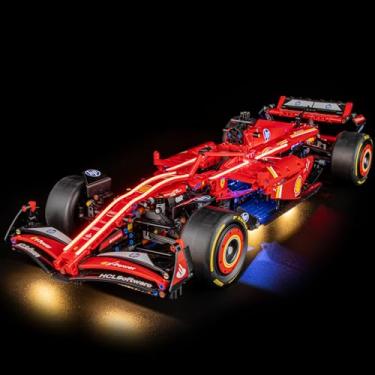 Imagem de YEABRICKS LED Light for 42207 Technic Ferrari SF-24 F1 Car Building Blocks Model (Building Set NOT Included)