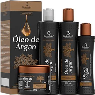 Imagem de Bio Instinto Óleo de Argan - Kit Tratamento Capilar Concentrado (4 Pro