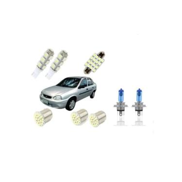 Imagem de Kit Farol Led Blue Lion Corsa Classic Sedan 02-03