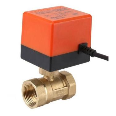 Imagem de Válvula Motorizada Esfera 1 Polegada 220V DN25 Registro Eletrico - DOS