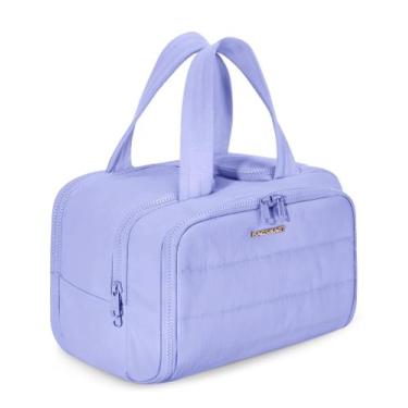 Imagem de Bolsa de higiene pessoal BAGSMART Travel Lightweight para mulheres rox