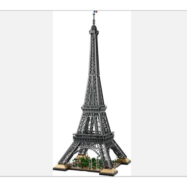 Imagem de Blocos de construção Torre Eiffel 10.001 peças 149 cm para adultos