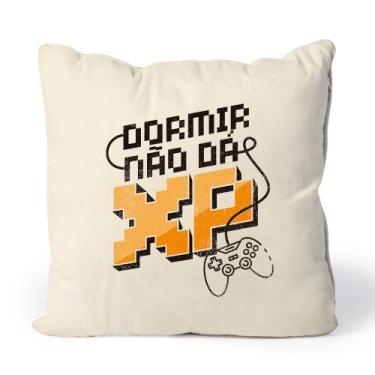 Imagem de Almofada Dormir Não Dá XP - Studio Geek