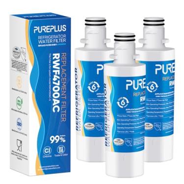 Imagem de PUREPLUS ADQ747935 Substituição para LG LT1000P, Kenmore 9980, LT1000, LT1000PC, MDJ64844601, ADQ74793501, ADQ74793502, LMXS28626S, LMXS30796S, filtro de água de geladeira, modelo: RWF4793502