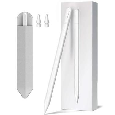 Imagem de Caneta Stylus para iPad 2018-2025, carregamento ultrarrápido de 5 minutos, rejeição da palma, compatível com iPad de 11 a 6ª geração, iPad Pro de 12,9 polegadas/11 polegadas/M4, Air 5/4/3/M2/M3, Mini