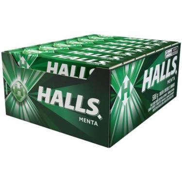 Imagem de Bala Halls Menta 28g Display 21 Unidades