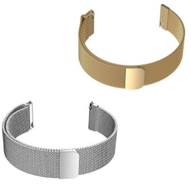 Imagem de Pulseira Magnetica 2 Unidades Relogio Ima Smartwatch Inteli